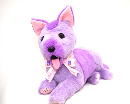 LAVENDER PATCH PUPPY DOG - GIRL image