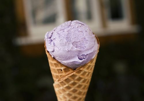 Lavender and Honey Ice Cream