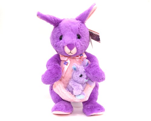 LAVENDER PATCH KANGAROO & JOEY image